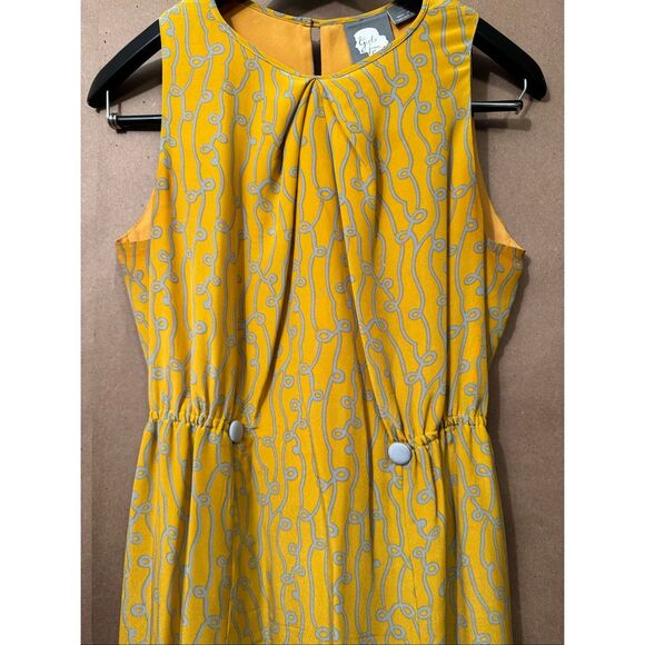 Girls from Savoy Anthropologie Silk Dress *note - Picture 4 of 11